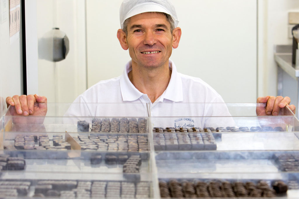 Håndlavet belgisk chokolade