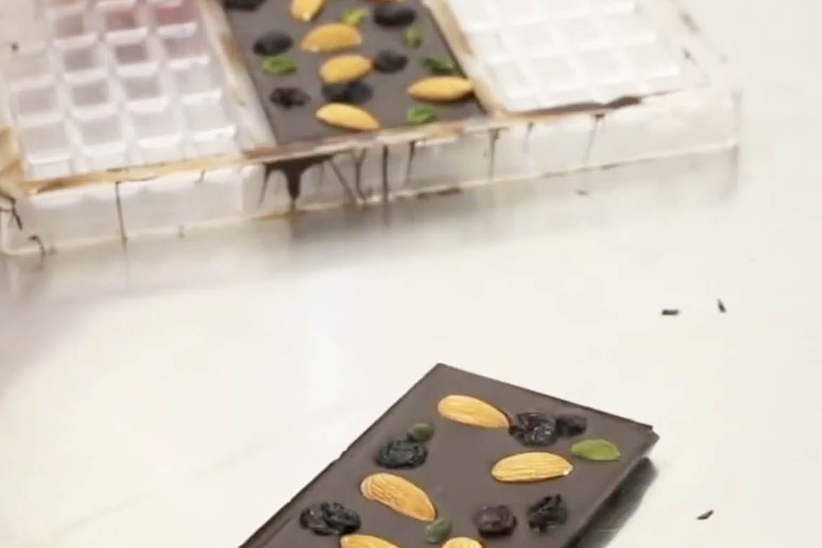 Produktion af chokoladeplader